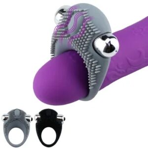 Vibrating Cock Penis Ring Sex Toy Cockring Man Ring Vibrator for Couples Women Chastity Cage Clitorist Stimulator Adult Supplies