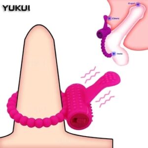 Vibrating Penis Ring Sex Toys For Men Penis Erect Erection Enhance Sex Ability Product Women Clitoral Stimulator Erotic Products