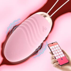 Wireless Bluetooth Vibrator Egg APP Remote Control Vibrator for Women G-Spot Massage Clitoral Clit Stimulator Adult Sex Toys