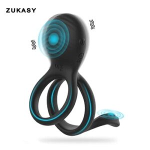 Wireless Remote Control Cockring Vibrator Clitoris Stimulation Penis Ring Sex Toys for Men Male Cock Rings Goods for Adults