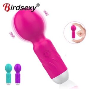 Wireless Vibrator USB Rechargeable Massager Sex Toys for Woman Masturbator Erotic AV Magic Wand Clitoris Stimulator Adult 18 Toy