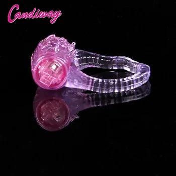 finger vibrator Ring Sex Toys Adult Men Vibration Delay Premature Ejaculation Lock Waterproof Vibrating Cocking